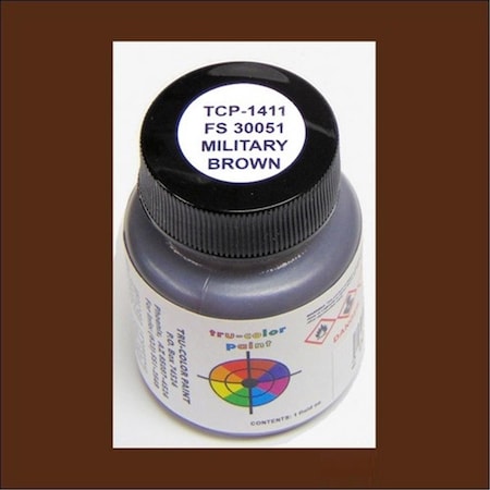 Tru-Color Paint FS Nato Military Brown Paint - 1 oz TCP1411